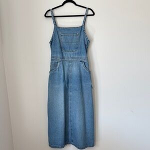 Denim Overall Dress